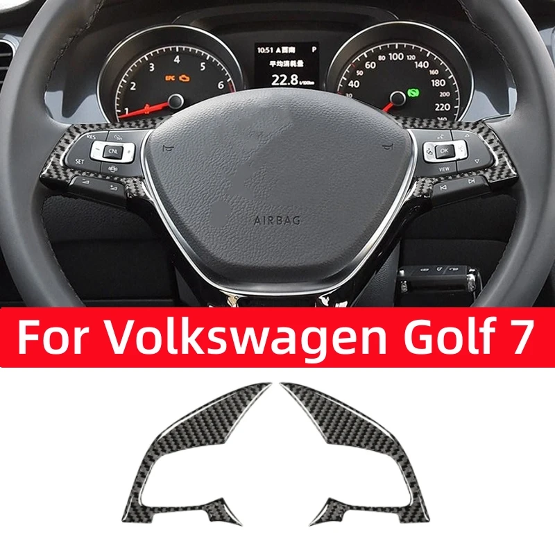 For Volkswagen Golf 7 Gti Mk7 2013-2019 Carbon Fiber Interior Car Steering Wheel Button Decorative Frame Sticker Car Accessories
For Volkswagen Golf 7 Gti Mk7 2013-2019 Carbon Fiber Interior Car Steering Wheel Button Decorative Frame Sticker Car Accessories