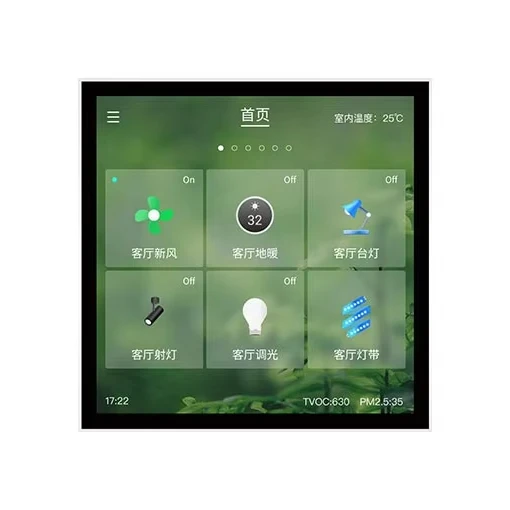 CE RoHS Certified Kanontec KTP40L Plastic 4-Inch Capacitive LCD Touch Screen KNX Touch Panel Switch Automation Light
CE RoHS Certified Kanontec KTP40L Plastic 4-Inch Capacitive LCD Touch Screen KNX Touch Panel Switch Automation Light