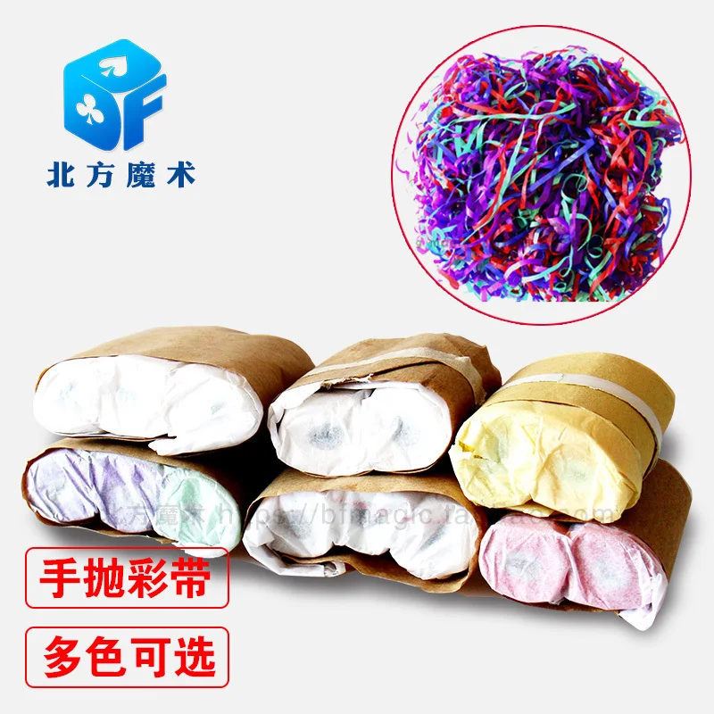 Throw Streamers (30 x 6 Meters)Magic Tricks Multicolor Or White Spider Thread Magic Props Accessories Stage Mag
Throw Streamers (30 x 6 Meters)Magic Tricks Multicolor Or White Spider Thread Magic Props Accessories Stage Mag