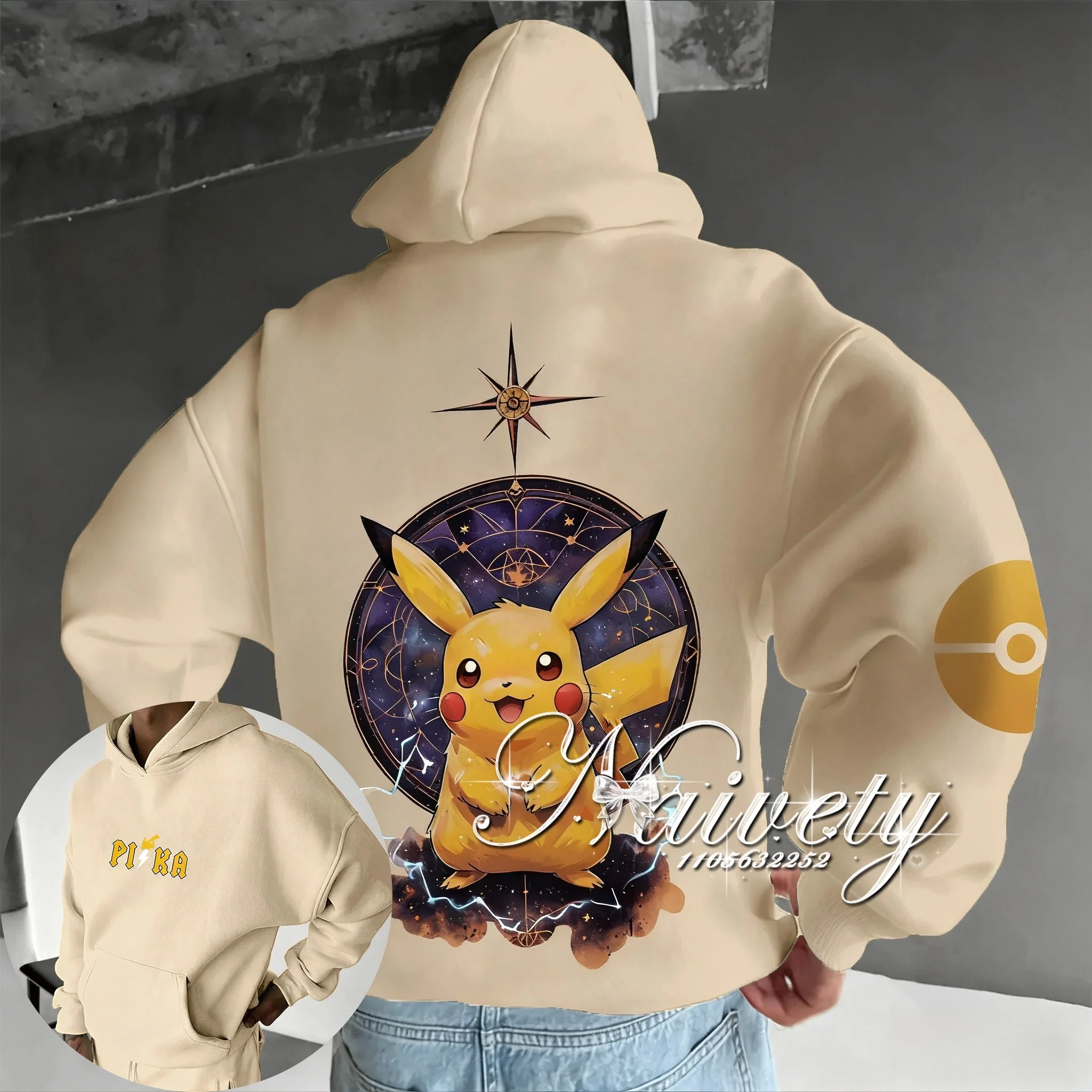 2026 Fall Winter Pokemon Pikachu Constellation Hoodie, Cotton Anime Print Sweatshirt, Adult Kids Family Matching Sportswear Y2k
2026 Fall Winter Pokemon Pikachu Constellation Hoodie, Cotton Anime Print Sweatshirt, Adult Kids Family Matching Sportswear Y2k