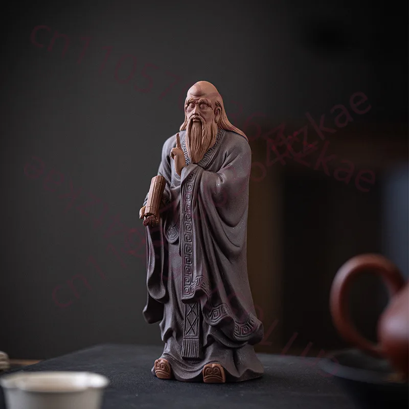 Китайские дзен-статуэтки из фиолетового песка, миниатюрные исторические фигурки, декор с изображением Лао-цзы, украшение для кабинета, музея, старинной полки, офиса
Китайские дзен-статуэтки из фиолетового песка, миниатюрные исторические фигурки, декор с изображением Лао-цзы, украшение для кабинета, музея, старинной полки, офиса