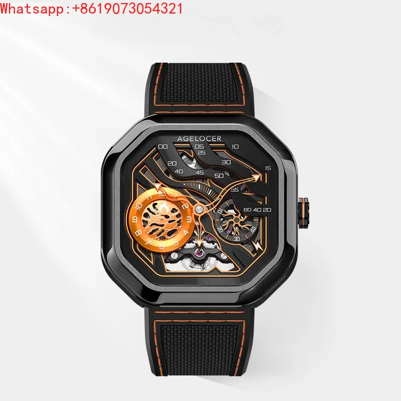 The Great Qin Empire AGELOCER Original Volcano Watch Men's Hollow Mechanical Watch
The Great Qin Empire AGELOCER Original Volcano Watch Men's Hollow Mechanical Watch