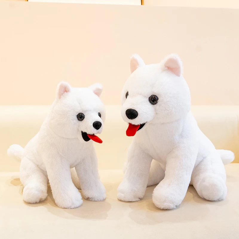 33-40cm Kawaii Cute Samoyed Plush Toys Cute Stuffed Animals Fluffy White Puppy Plushie Dolls Sofa Decor for Girls Gifts Decor
33-40cm Kawaii Cute Samoyed Plush Toys Cute Stuffed Animals Fluffy White Puppy Plushie Dolls Sofa Decor for Girls Gifts Decor
