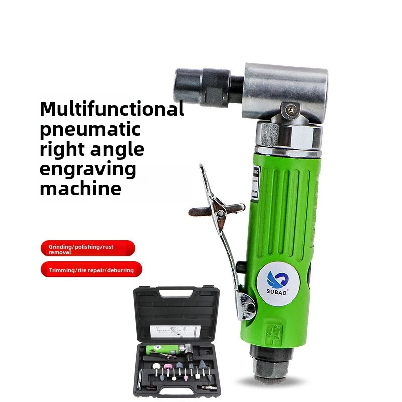 90 °Air Angle Die Grinder Mini 1/4" Pneumatic Engraving Machine Grinding Polisher Mill for Sanding Discs Rotary Abrasives
90 °Air Angle Die Grinder Mini 1/4" Pneumatic Engraving Machine Grinding Polisher Mill for Sanding Discs Rotary Abrasives
