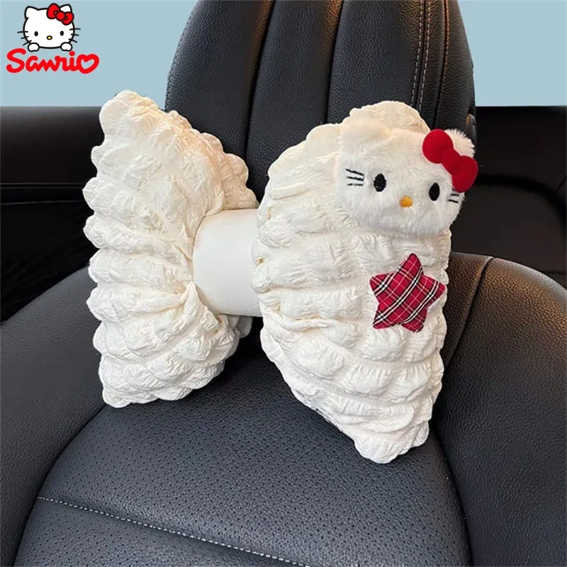 Sanrio Cute Hello Kitty Lace Puff Car Head Pillow Neck Pickle Cute Girls Decoration
Sanrio Cute Hello Kitty Lace Puff Car Head Pillow Neck Pickle Cute Girls Decoration