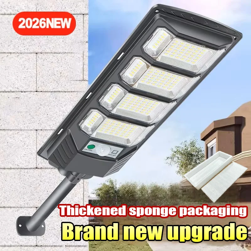 New upgrade LED Solar Lights Outdoor Remote Control Solar Lamp Motion Sensor Light Waterproof Garden Courtyard Street Lamp
New upgrade LED Solar Lights Outdoor Remote Control Solar Lamp Motion Sensor Light Waterproof Garden Courtyard Street Lamp