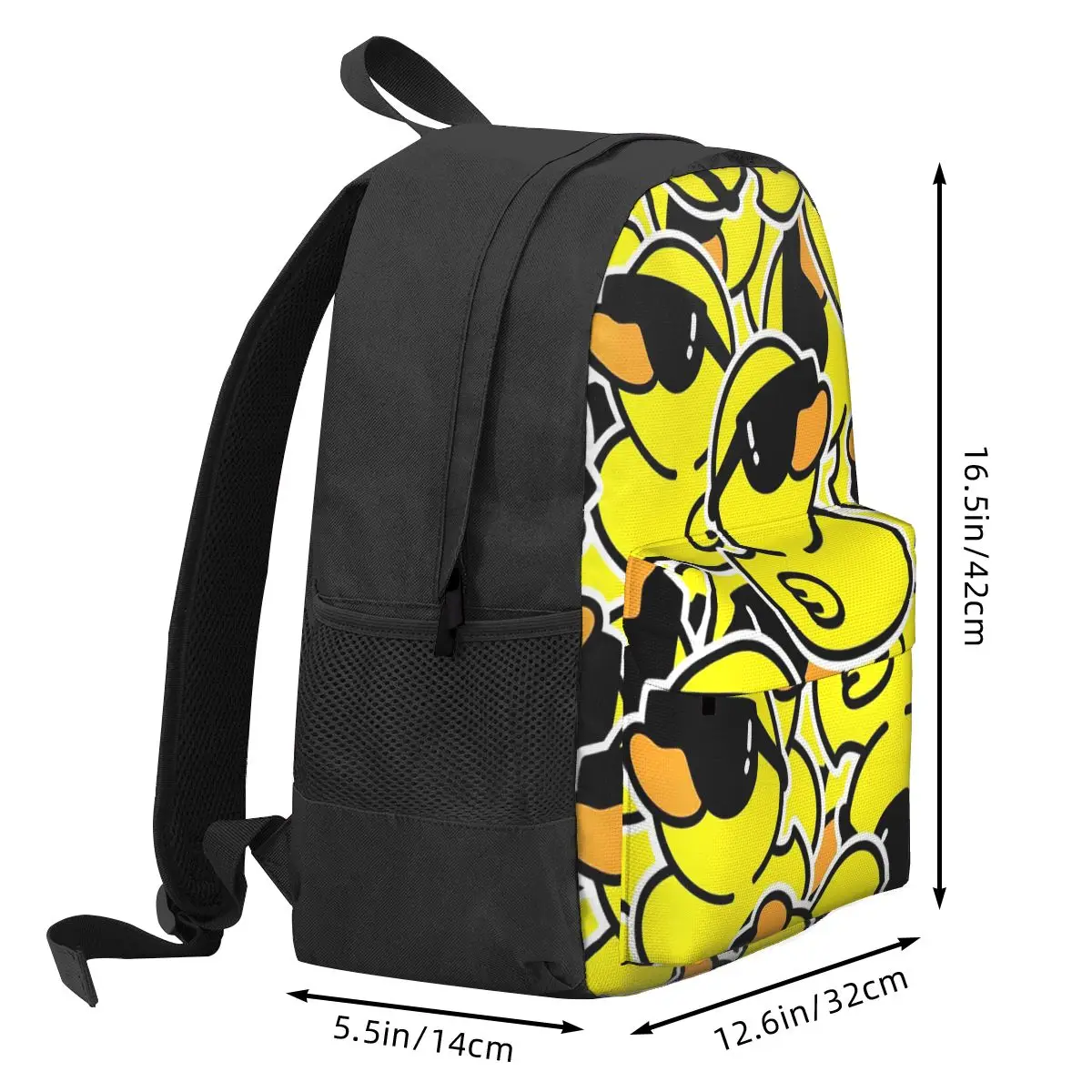 Yellow Classic Rubber Duck Backpack Hot Sale Daypack Large Capacity Children BookBag School Bag Shoulder Bags for Men Women
Yellow Classic Rubber Duck Backpack Hot Sale Daypack Large Capacity Children BookBag School Bag Shoulder Bags for Men Women