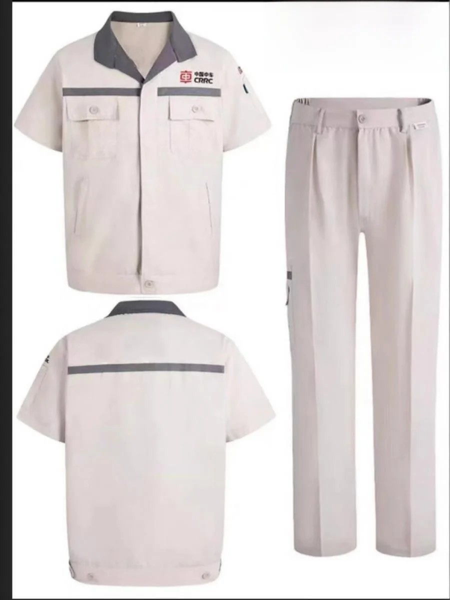 Men's Work orm Top Summer Cotton Blend Moisture ng School orm Sle f Sve Mid-Beige with Logo
Men's Work orm Top Summer Cotton Blend Moisture ng School orm Sle f Sve Mid-Beige with Logo