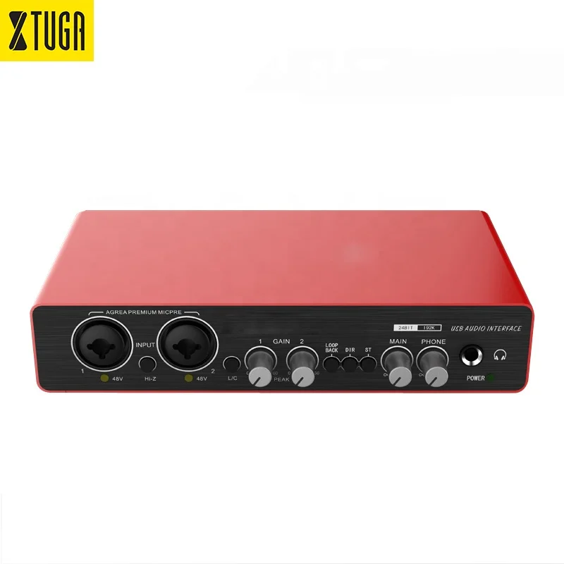 Red Box PRO USB Audio Interface Sound Card for Singing Studio Musical Instrument Recording
Red Box PRO USB Audio Interface Sound Card for Singing Studio Musical Instrument Recording