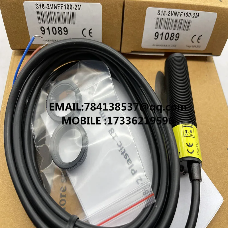 New proximity switch sensor S18-2VNLV-2M S18-2VPLV-2M S18-2NAES-2M S18-2VPRS-2M S18-2VNRS-2M sensor in stock
New proximity switch sensor S18-2VNLV-2M S18-2VPLV-2M S18-2NAES-2M S18-2VPRS-2M S18-2VNRS-2M sensor in stock