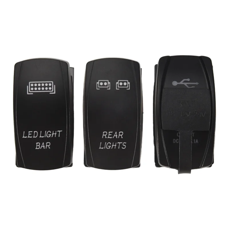 LED Light Bar Rocker Switch Toggle Switch Rear Lights Rocker Switch Rocker Switch Dual USB Power Charger-A02G
LED Light Bar Rocker Switch Toggle Switch Rear Lights Rocker Switch Rocker Switch Dual USB Power Charger-A02G
