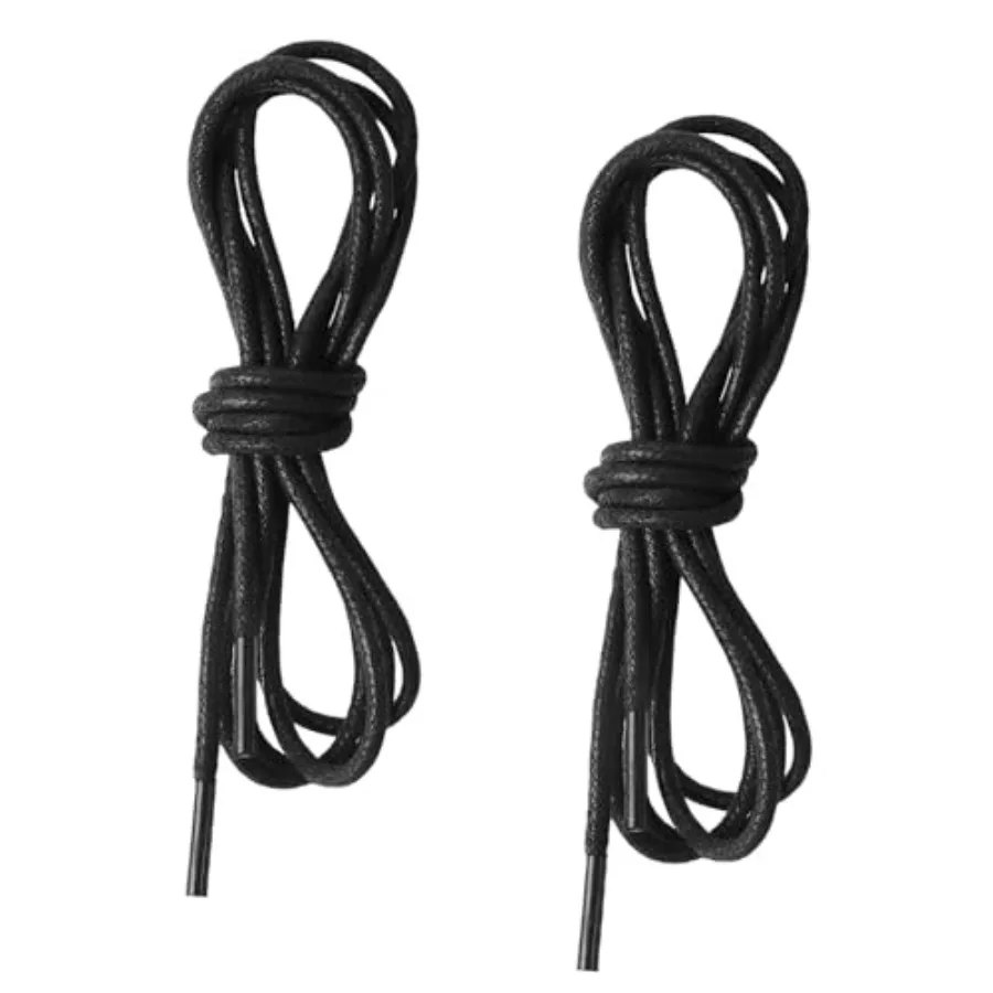 2 Pairs Waxed Oxford Shoelaces for Dress Shoes, 2.5mm Round Replacement Shoe Laces for Business Shoes, 90cm/35.4"
2 Pairs Waxed Oxford Shoelaces for Dress Shoes, 2.5mm Round Replacement Shoe Laces for Business Shoes, 90cm/35.4"