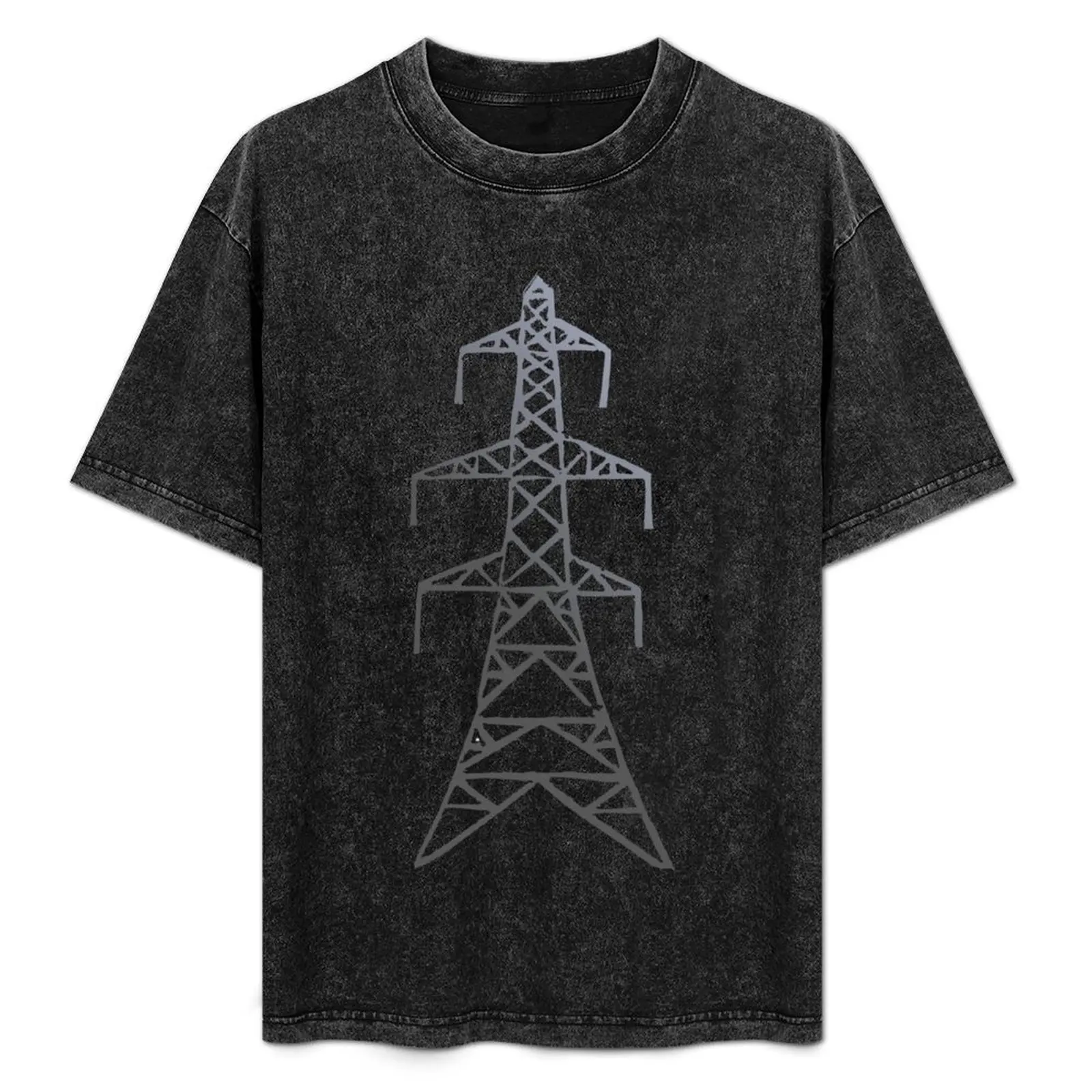 Grey Electricity Pylon T-Shirt graphics plus size clothes graphic t shirts Personalized t-shirt Men's clothing
Grey Electricity Pylon T-Shirt graphics plus size clothes graphic t shirts Personalized t-shirt Men's clothing
