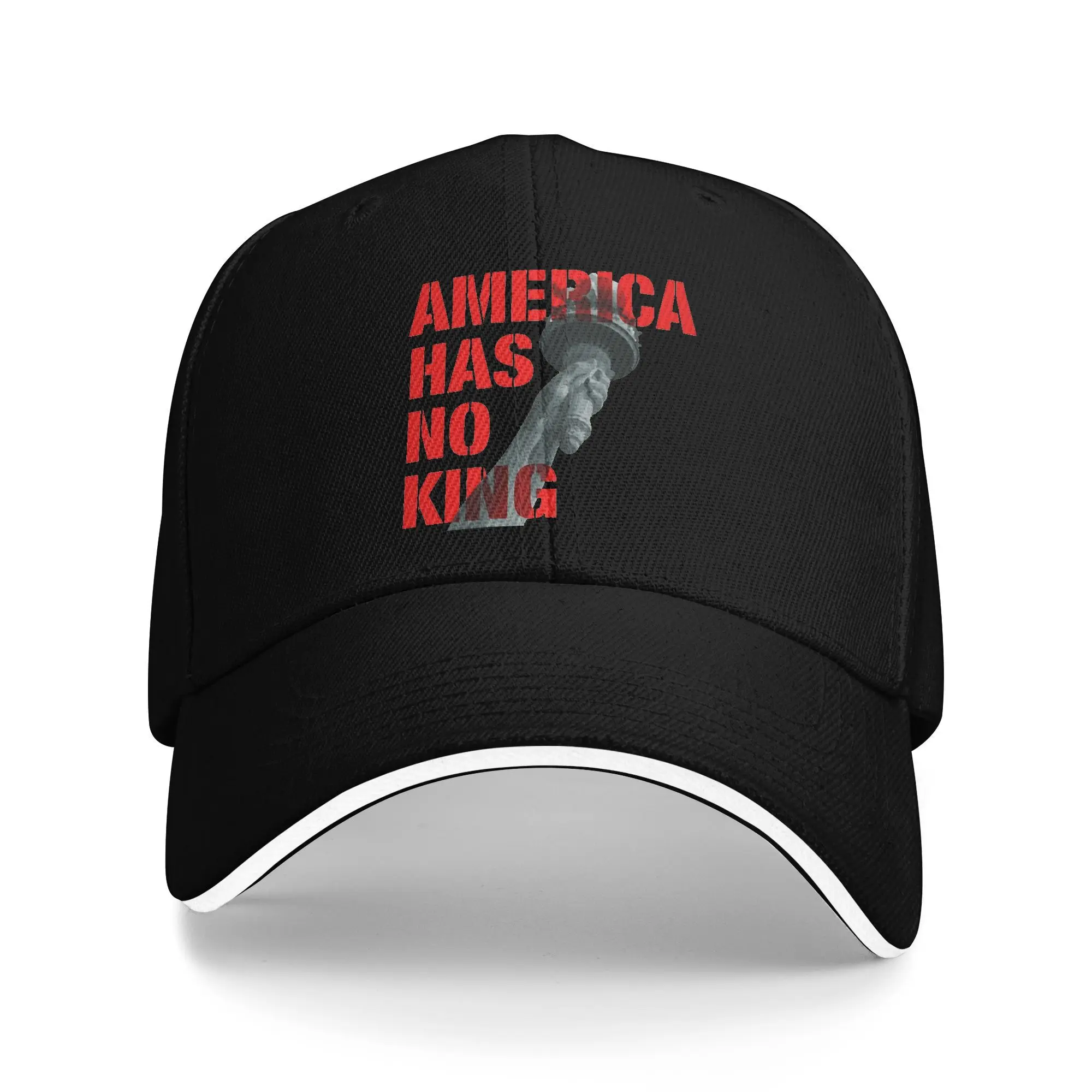 Бейсбольная кепка America Has No Kings для женщин и мужчин, повседневная уличная кепка, спортивные шапки в стиле хип-хоп, весенняя шляпа от солнца
Бейсбольная кепка America Has No Kings для женщин и мужчин, повседневная уличная кепка, спортивные шапки в стиле хип-хоп, весенняя шляпа от солнца