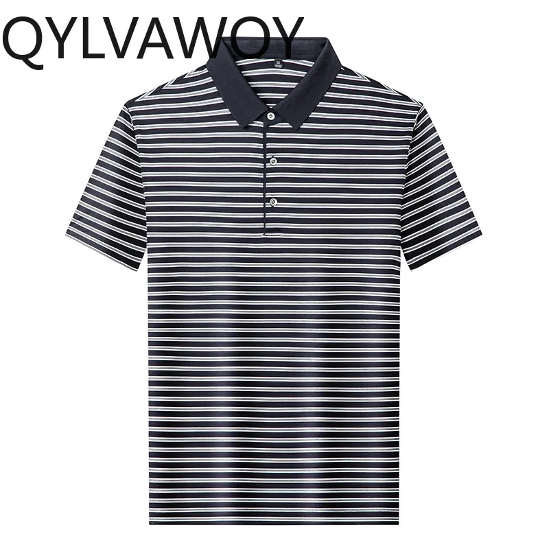 QYLVAWOY Striped T Shirt for Man Summer Men's Polo Shirts Short Sleeve Shirt Lapel Tee Shirt Pour Homme Man Clothes Cool 반팔티 남자
QYLVAWOY Striped T Shirt for Man Summer Men's Polo Shirts Short Sleeve Shirt Lapel Tee Shirt Pour Homme Man Clothes Cool 반팔티 남자