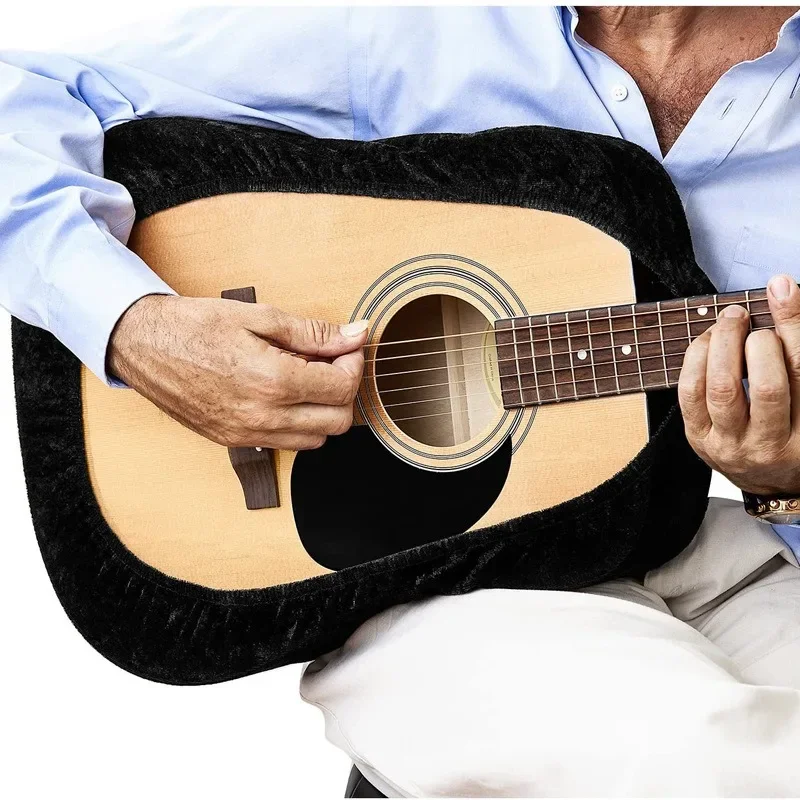 Black Velvet Guitar Cover, Dust Cover, Guitar Display Bag Suitable for Various Acoustic and Classical Guitars
Black Velvet Guitar Cover, Dust Cover, Guitar Display Bag Suitable for Various Acoustic and Classical Guitars