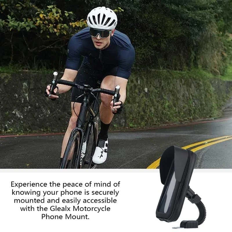 Rearview Phone Holder with Sunvisor Rain Cover 360 Degree Rotating
Rearview Phone Holder with Sunvisor Rain Cover 360 Degree Rotating