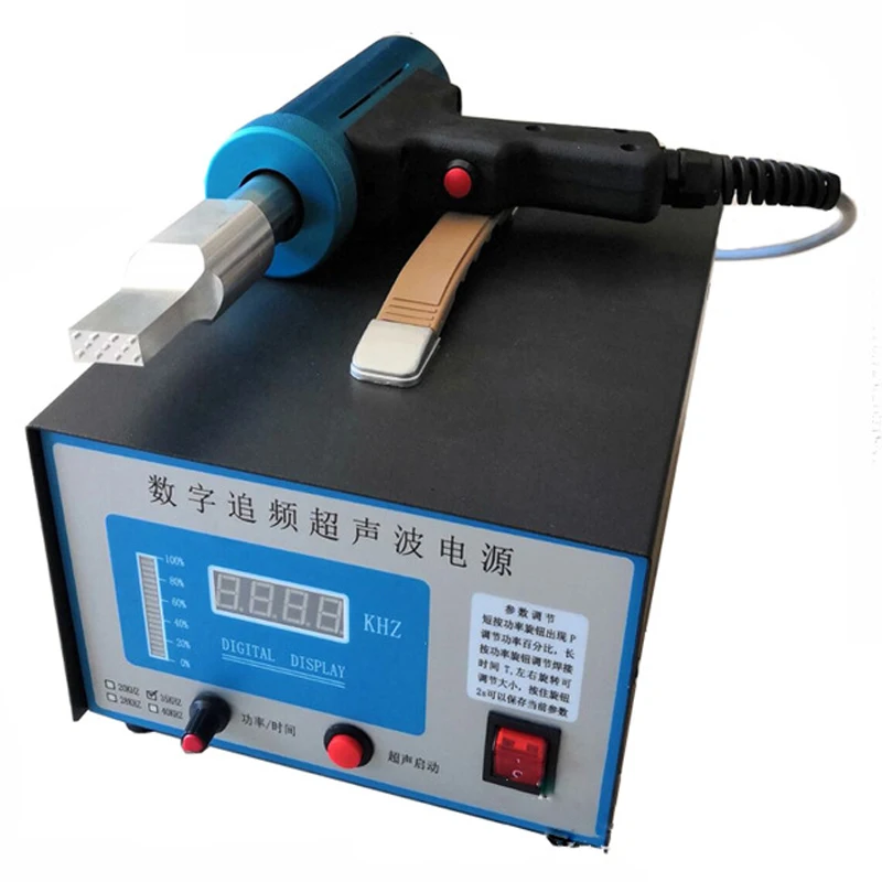 Ultrasonic Plastic Welding Machine Plastic Spot Welder Ultrasonic Welding Equipment Mash Welder Tool Custom Welding Head 1500W
Ultrasonic Plastic Welding Machine Plastic Spot Welder Ultrasonic Welding Equipment Mash Welder Tool Custom Welding Head 1500W