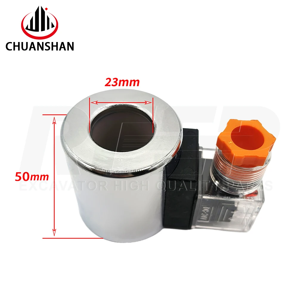 Solenoid Valve Coil MFB12-37YC MFZ12-37YC Solenoid Control Valve Inner Diameter 23mm, Height 50mm
Solenoid Valve Coil MFB12-37YC MFZ12-37YC Solenoid Control Valve Inner Diameter 23mm, Height 50mm