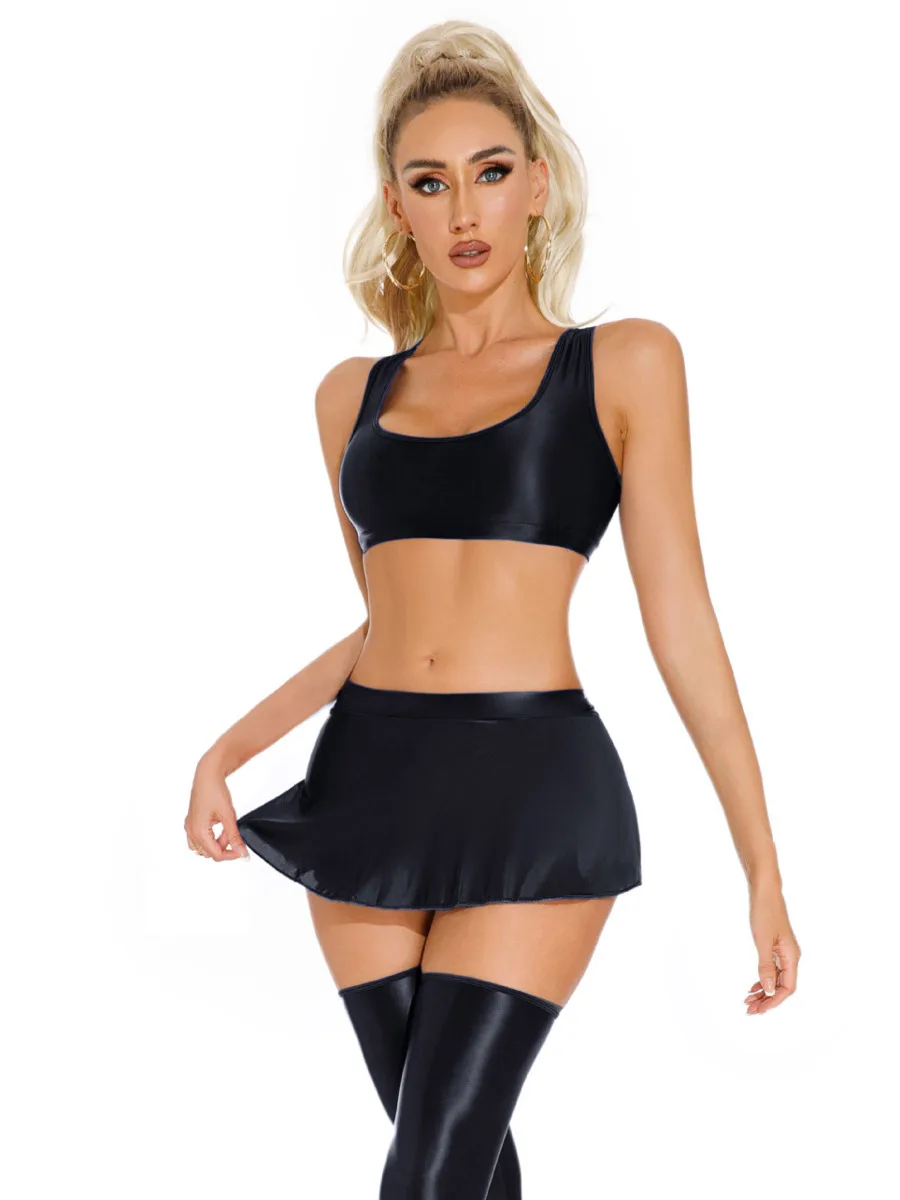 Плюс размер Высокоэластичная тонкая масляная блестящая шелковистая ледяная шелковая прозрачная ультракороткая мини-плиссированная однотонная юбка Очаровательная 6I39
Плюс размер Высокоэластичная тонкая масляная блестящая шелковистая ледяная шелковая прозрачная ультракороткая мини-плиссированная однотонная юбка Очаровательная 6I39