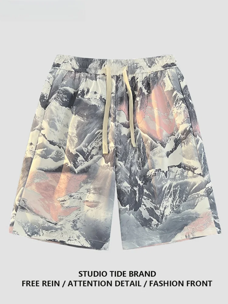 Пляжные повседневные мужские шорты-бриджи из быстросохнущей, водорастворимой, легкой, дышащей ткани, свободного прямого кроя
Пляжные повседневные мужские шорты-бриджи из быстросохнущей, водорастворимой, легкой, дышащей ткани, свободного прямого кроя