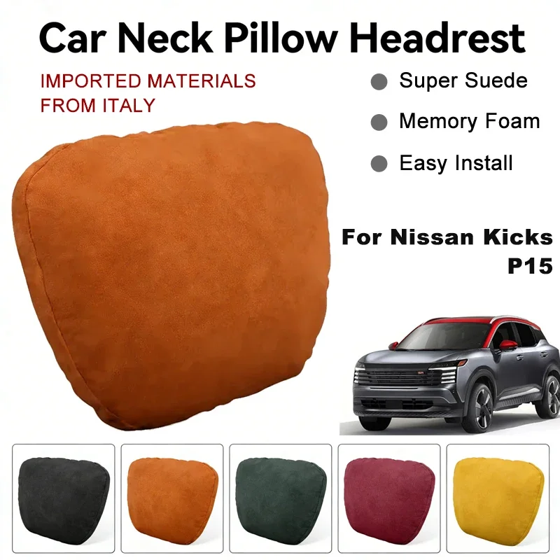 Italy Suede Car Neck Rest Pillow For Nissan Kicks P15 Seat Head Neck Support Cushion Auto Interior Accessories
Italy Suede Car Neck Rest Pillow For Nissan Kicks P15 Seat Head Neck Support Cushion Auto Interior Accessories