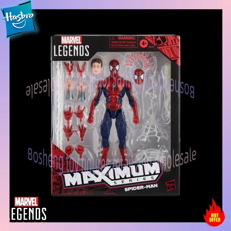 Hasbro New in Stock Marvel Legends Maximum Series Spider-Man Deluxe 15cm Anime Action Figure Collectible Model Kids Toys
Hasbro New in Stock Marvel Legends Maximum Series Spider-Man Deluxe 15cm Anime Action Figure Collectible Model Kids Toys