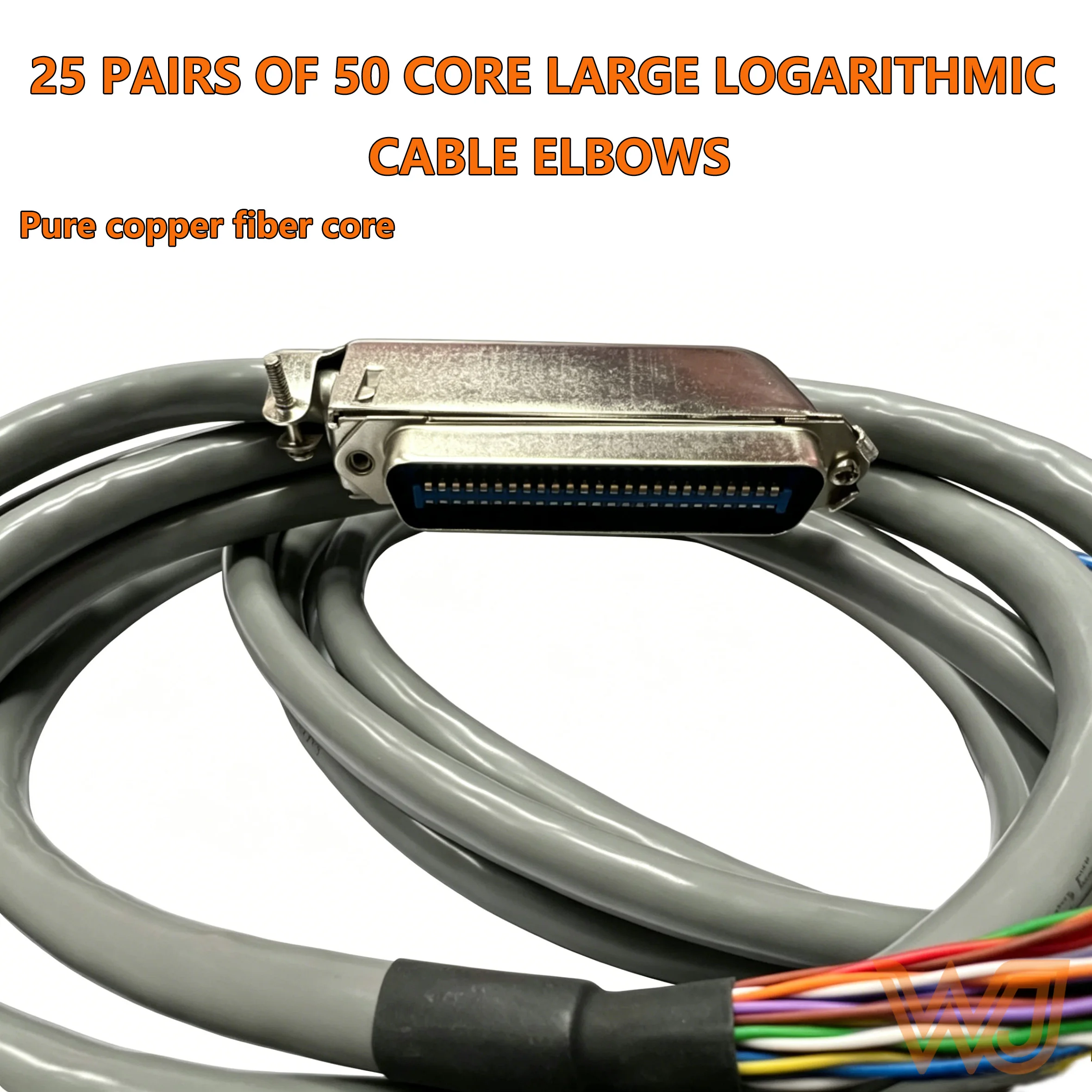 25 Pair 50 Core Large Count Cable RJ21 50PIN Copper Core Patch Cord Special Cable for Switches and Telephones
25 Pair 50 Core Large Count Cable RJ21 50PIN Copper Core Patch Cord Special Cable for Switches and Telephones