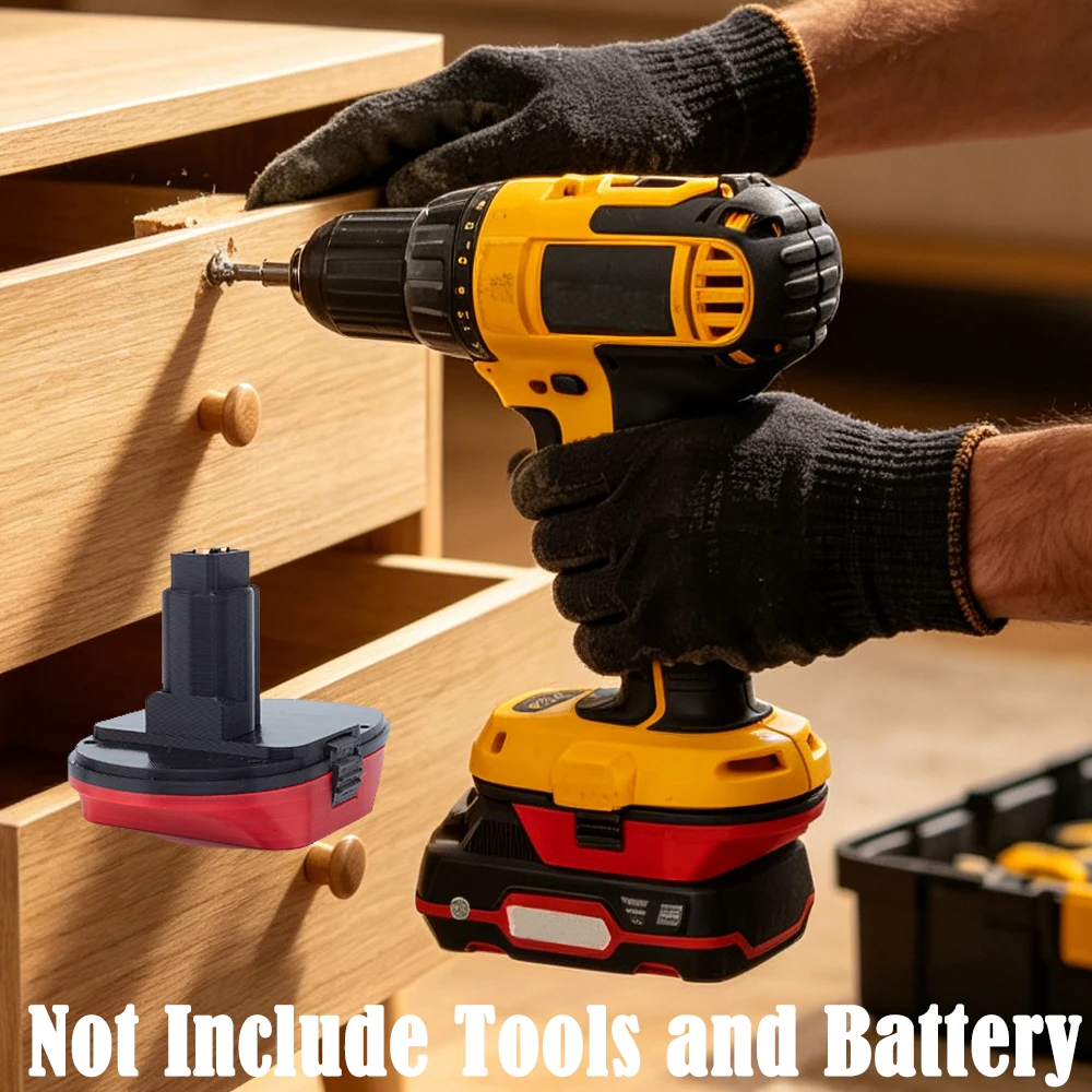 Adapter For Lidl Parkside X20V Lithium Battery Converter TO for DeWalt Ni-Cd Ni-Mh Cordless Tool Accessories (NO Battery )
Adapter For Lidl Parkside X20V Lithium Battery Converter TO for DeWalt Ni-Cd Ni-Mh Cordless Tool Accessories (NO Battery )