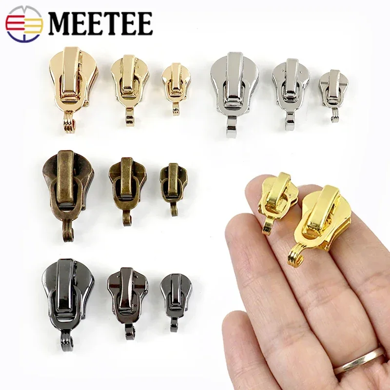 10Pcs Meetee 3#5#8# Metal Zipper Slider Bag Clothes Auto Lock Zippers Puller Luggage Replace Zips Repair Kits Sewing Accessories
10Pcs Meetee 3#5#8# Metal Zipper Slider Bag Clothes Auto Lock Zippers Puller Luggage Replace Zips Repair Kits Sewing Accessories