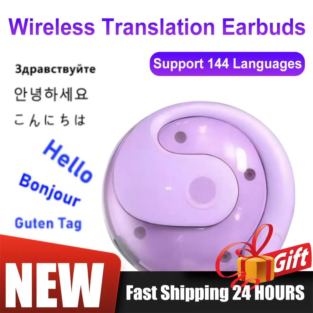 Беспроводные Bluetooth-наушники с искусственным интеллектом, точность 99% 144 языка, наушники-переводки языков в реальном времени, голосовой переводчик
Беспроводные Bluetooth-наушники с искусственным интеллектом, точность 99% 144 языка, наушники-переводки языков в реальном времени, голосовой переводчик