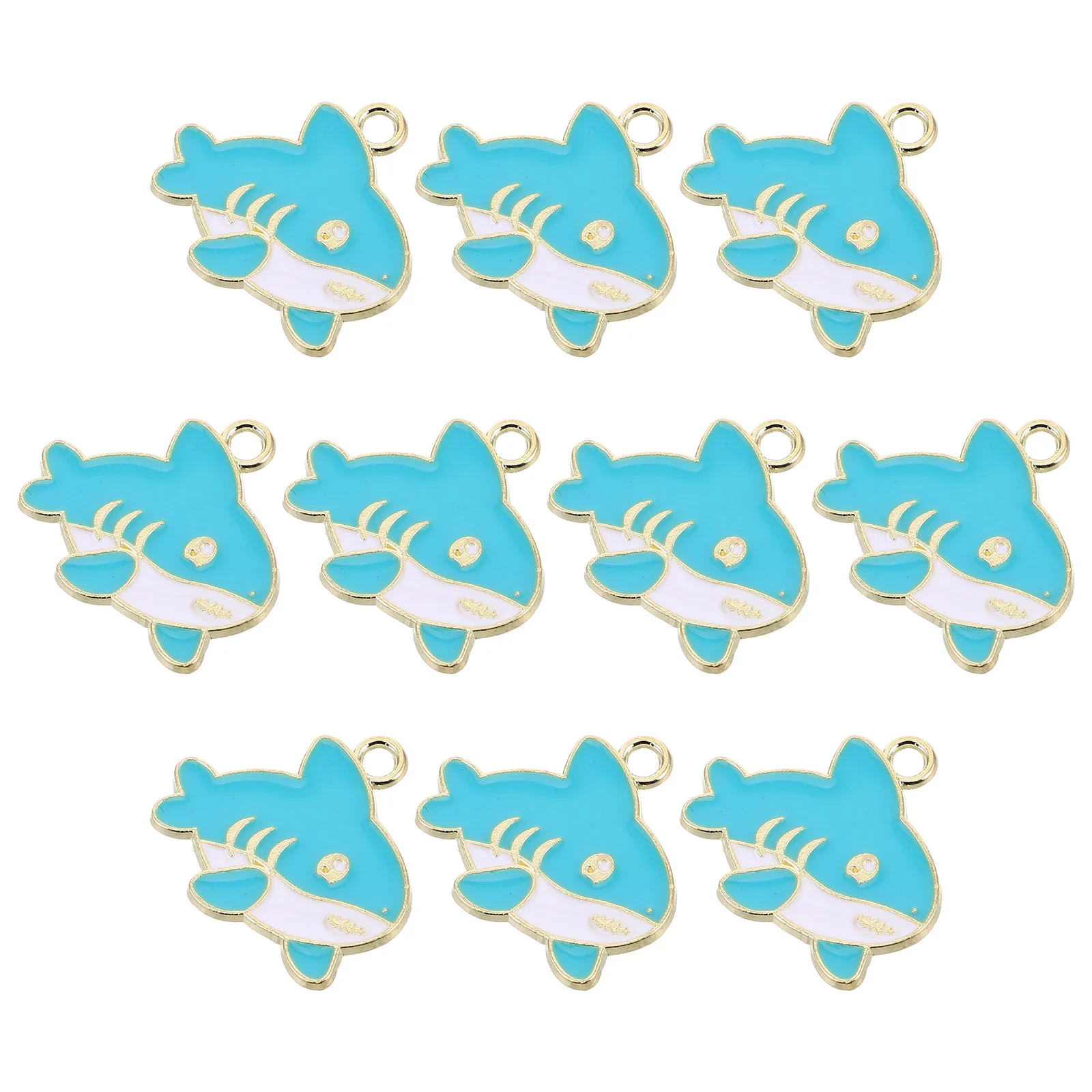 10Pcs Marine Animal Shark Charms Alloy Enamel Pendants Small DIY Jewelry Accessories Necklace Bracelet Keychain Making
10Pcs Marine Animal Shark Charms Alloy Enamel Pendants Small DIY Jewelry Accessories Necklace Bracelet Keychain Making