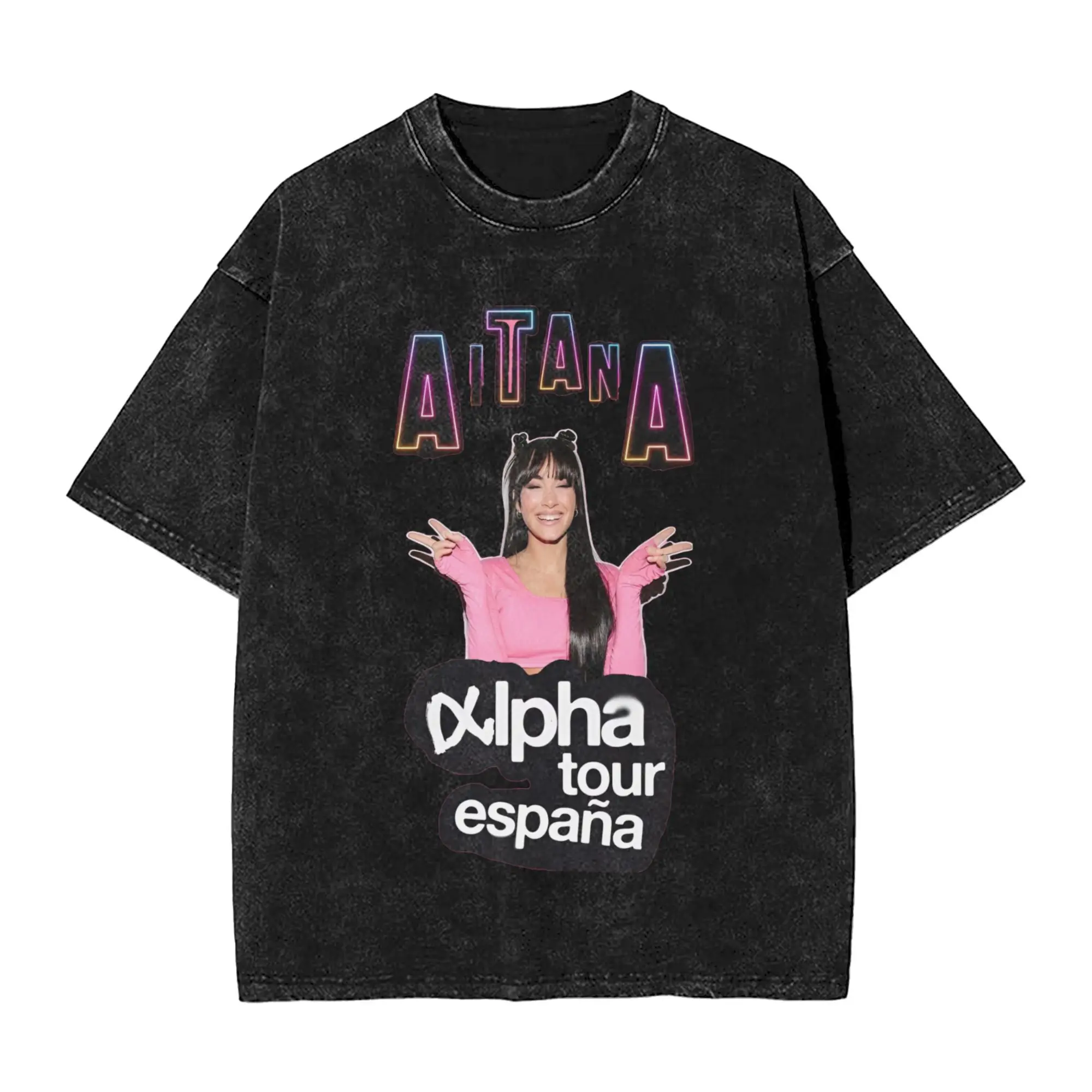 Singer Aitana Ocana Tour 2025 Men's T Shirts Washed Novelty Tees Short Sleeve O Neck T-Shirt Cotton Classic Tops
Singer Aitana Ocana Tour 2025 Men's T Shirts Washed Novelty Tees Short Sleeve O Neck T-Shirt Cotton Classic Tops