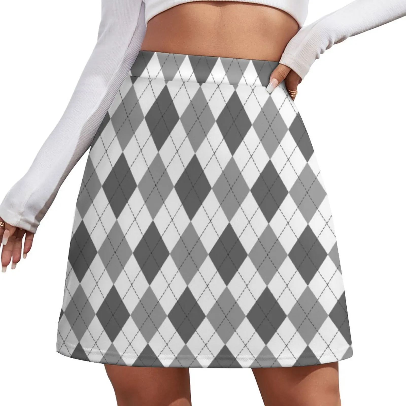 Grey: Argyle Pattern Mini Skirt dresses for prom korean style clothes women's clothing trend 2026 Mini Skirt
Grey: Argyle Pattern Mini Skirt dresses for prom korean style clothes women's clothing trend 2026 Mini Skirt