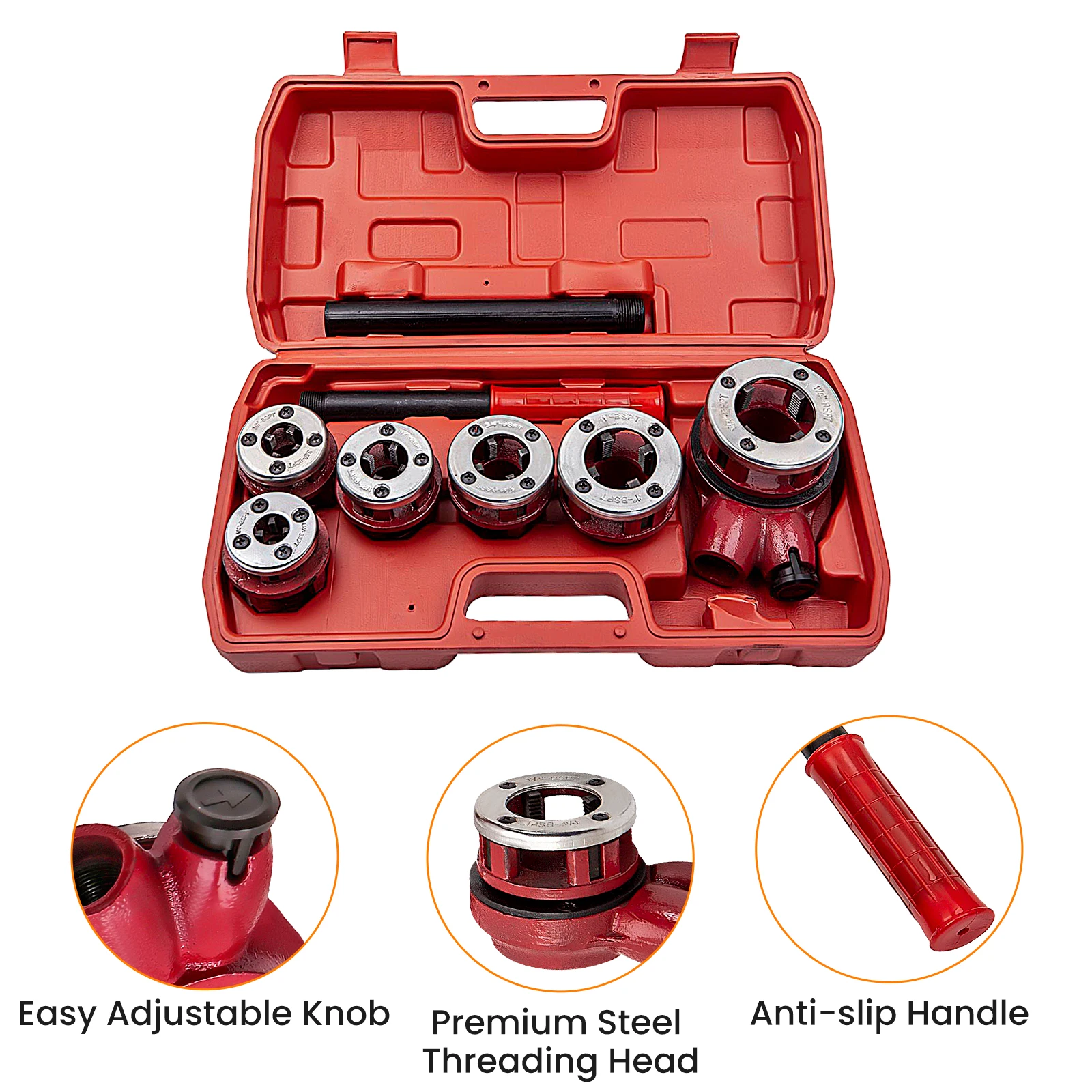 Ratchet Pipe Thread Threader Die Handle Tool Pipe Thread Dies Handle Threading
Ratchet Pipe Thread Threader Die Handle Tool Pipe Thread Dies Handle Threading