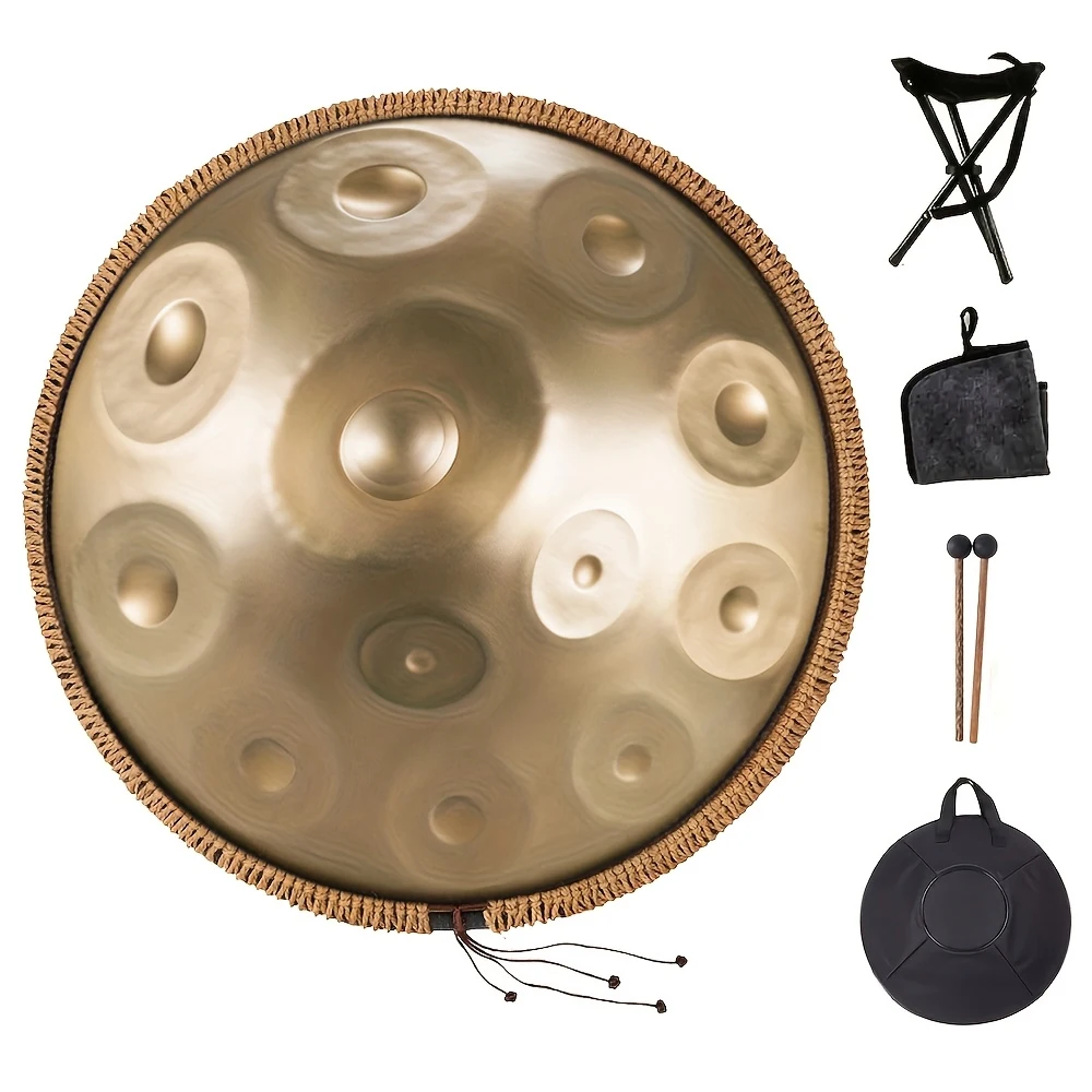 Барабан Handpan из стали с язычком 440 Гц, 22 дюйма D Minor Kurd — 12-нотная D Minor Kurd-тюнинг, инструмент для звукового исцеления для взрослых
Барабан Handpan из стали с язычком 440 Гц, 22 дюйма D Minor Kurd — 12-нотная D Minor Kurd-тюнинг, инструмент для звукового исцеления для взрослых