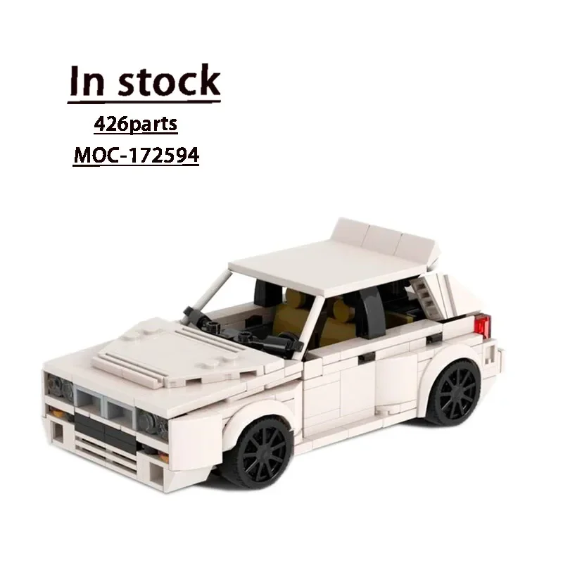 MOC- 172594 Белый суперкар, гоночный автомобиль в сборе, строительный блок, модель 426 деталей MOC, креативные детские строительные блоки на день рождения, игрушка в подарок
MOC- 172594 Белый суперкар, гоночный автомобиль в сборе, строительный блок, модель 426 деталей MOC, креативные детские строительные блоки на день рождения, игрушка в подарок