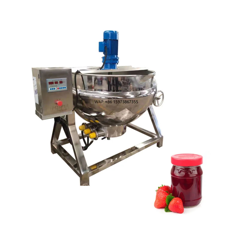 New Automatic Large-scale Strawberry Jam and Tomato Sauce Production Line with High Efficiency
New Automatic Large-scale Strawberry Jam and Tomato Sauce Production Line with High Efficiency