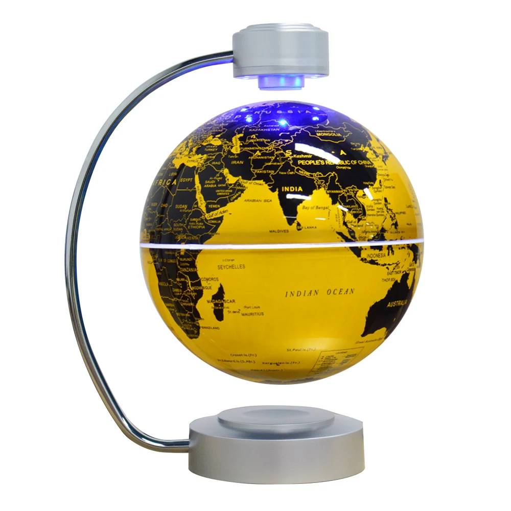 Home Office Desk Decorative Magnetic Levitating Rotating Floating In Midair Globe For Gift Decoration
Home Office Desk Decorative Magnetic Levitating Rotating Floating In Midair Globe For Gift Decoration