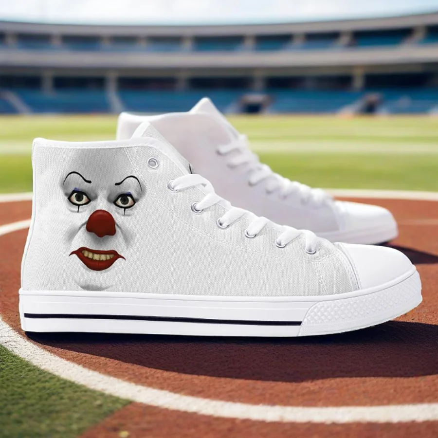 Customized Joker Face high top high quality canvas shoes casual sneakers for boys and girls Eur Size 35-48
Customized Joker Face high top high quality canvas shoes casual sneakers for boys and girls Eur Size 35-48