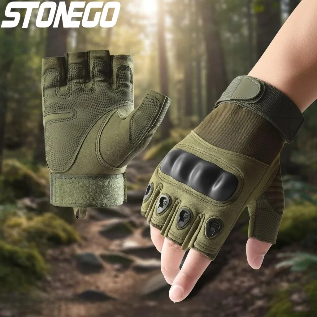 Durable Half-Finger Tactical Gloves Outdoor Activities Shooting Hunting Climbing Motorcycle Cycling
Durable Half-Finger Tactical Gloves Outdoor Activities Shooting Hunting Climbing Motorcycle Cycling
