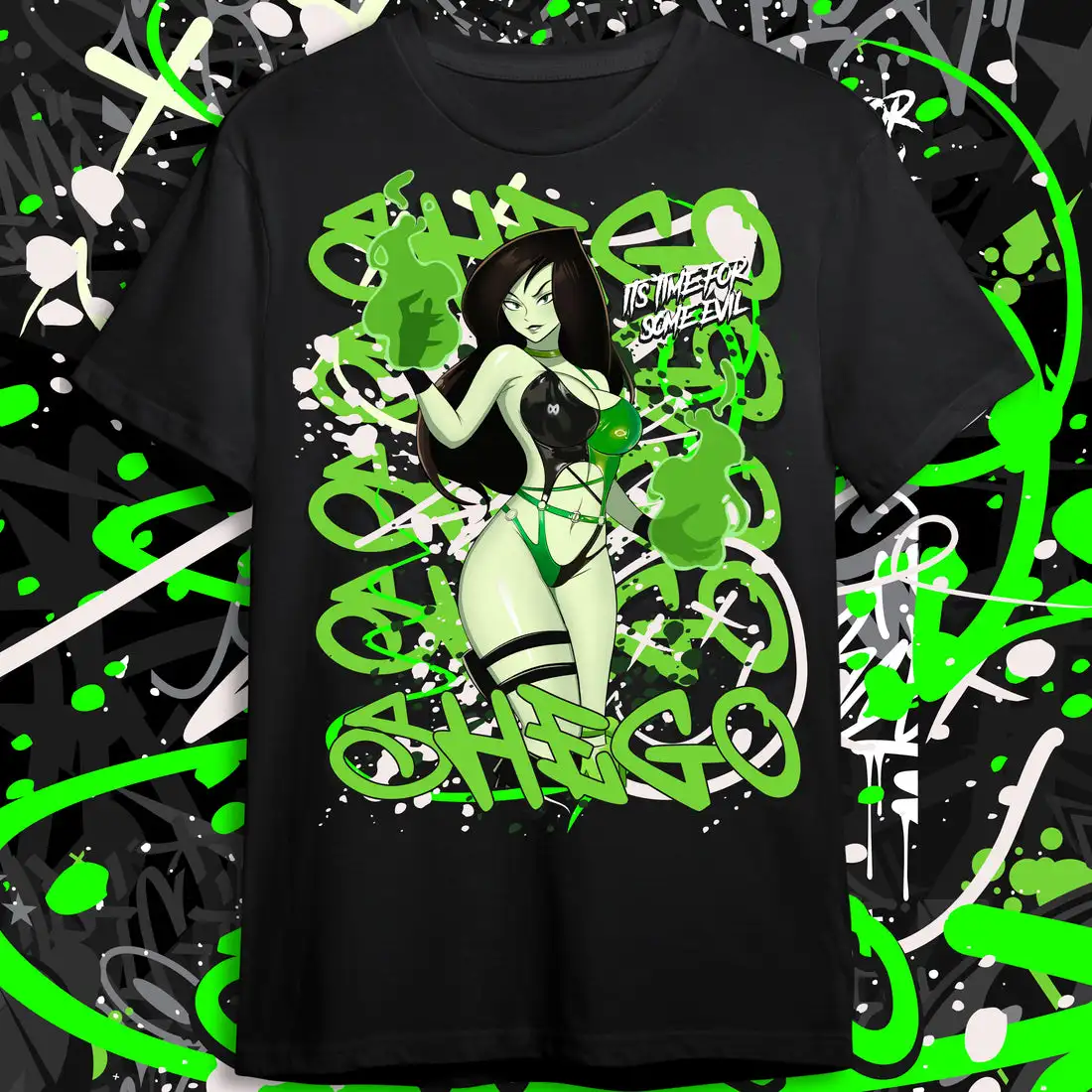 Соблазнительная футболка Shego из 100% хлопка с аниме Мерч сексуальной девушкой унисекс
Соблазнительная футболка Shego из 100% хлопка с аниме Мерч сексуальной девушкой унисекс