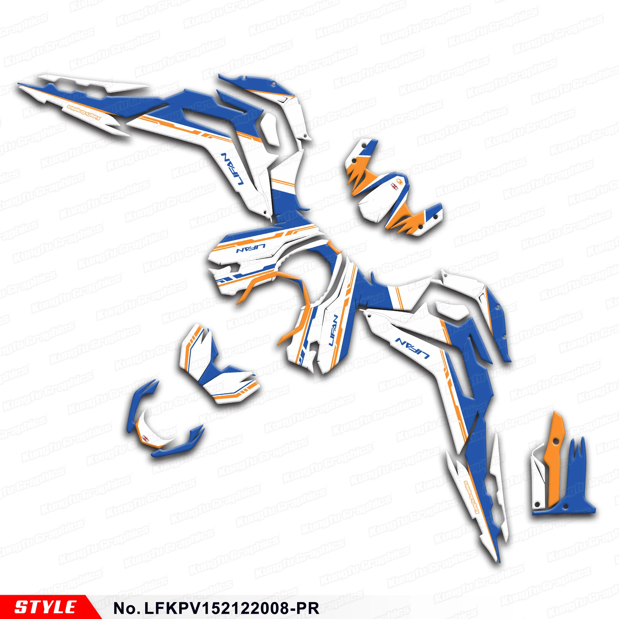 JY RACING Scooter Graphics Decal Kit Racing Sticker for LIFAN KPV 150 2021 2022, Decoration, LFKPV152122008-PR
JY RACING Scooter Graphics Decal Kit Racing Sticker for LIFAN KPV 150 2021 2022, Decoration, LFKPV152122008-PR