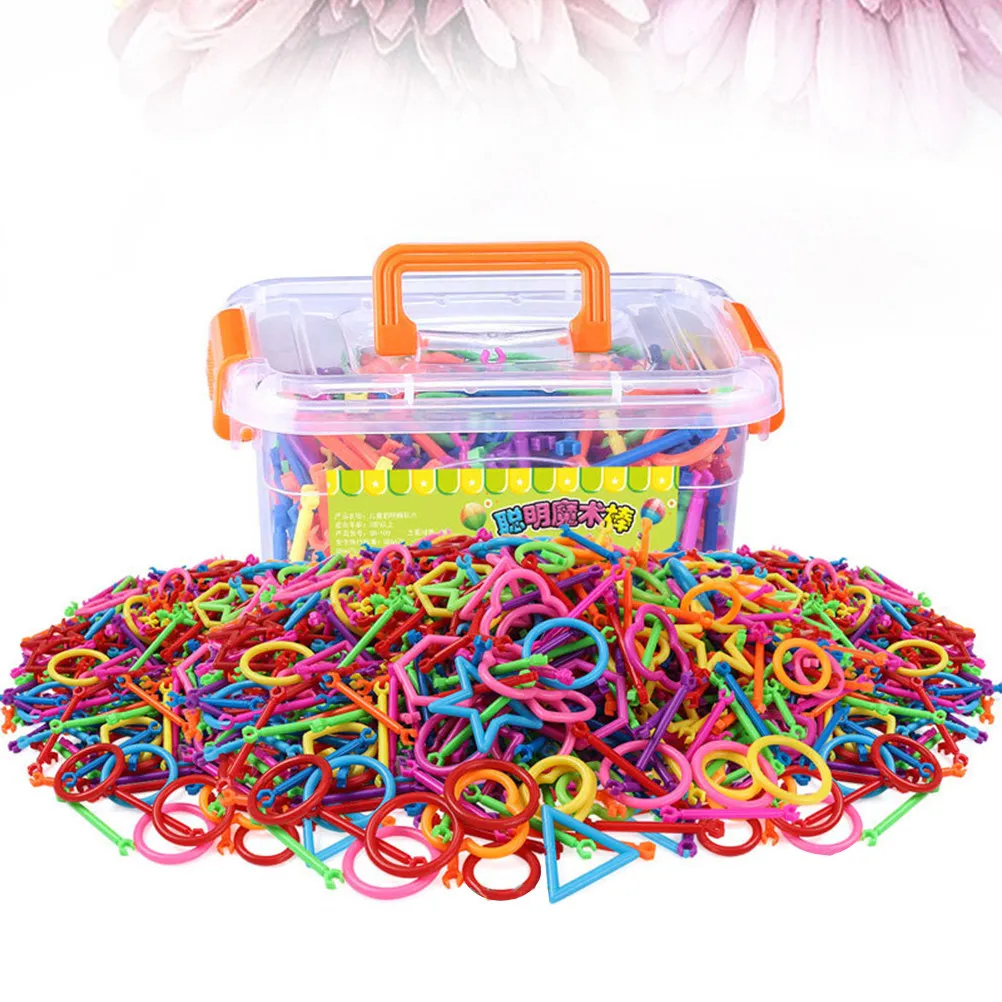 1Set Children's Construction Puzzle Educational Assembling Plastic Blocks Random Color Develop Imagination Spatial Thinking Fine
1Set Children's Construction Puzzle Educational Assembling Plastic Blocks Random Color Develop Imagination Spatial Thinking Fine