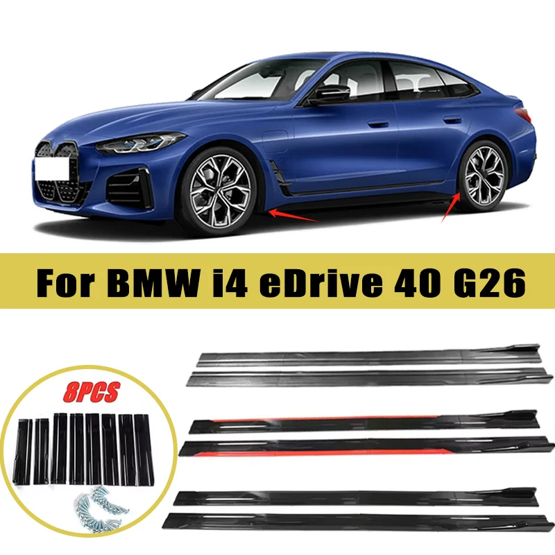 Universal 2m/2.2m Car Side Skirt Extension SplitterBumper Racing Side Wing Bumper Lip Side Spoiler For BMW I4 EDrive 40 G26
Universal 2m/2.2m Car Side Skirt Extension SplitterBumper Racing Side Wing Bumper Lip Side Spoiler For BMW I4 EDrive 40 G26