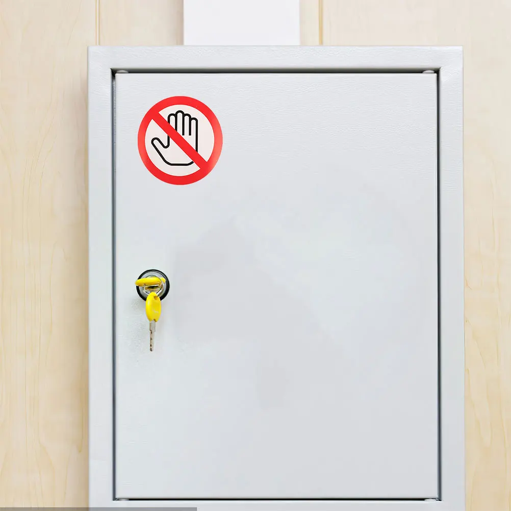 20Pcs Safety Warning Signs Adhesive No Touch Stickers for Equipment Electrical Devices Factory Office Hazard Signs
20Pcs Safety Warning Signs Adhesive No Touch Stickers for Equipment Electrical Devices Factory Office Hazard Signs