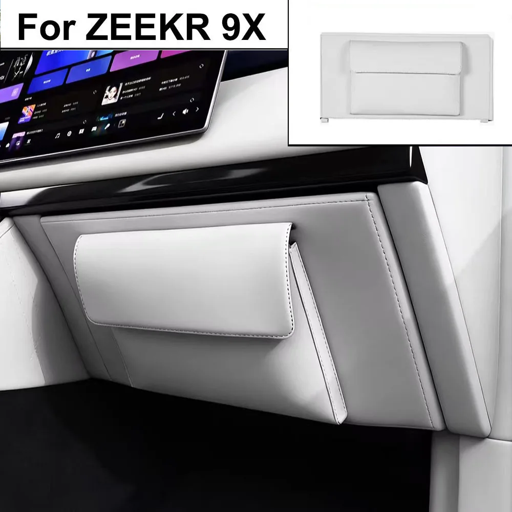 Fit For ZEEKR 9X 2025 2026 Passenger Glove Box Anti Kick Pad Upgraded Version Wearing Storage Bag
Fit For ZEEKR 9X 2025 2026 Passenger Glove Box Anti Kick Pad Upgraded Version Wearing Storage Bag