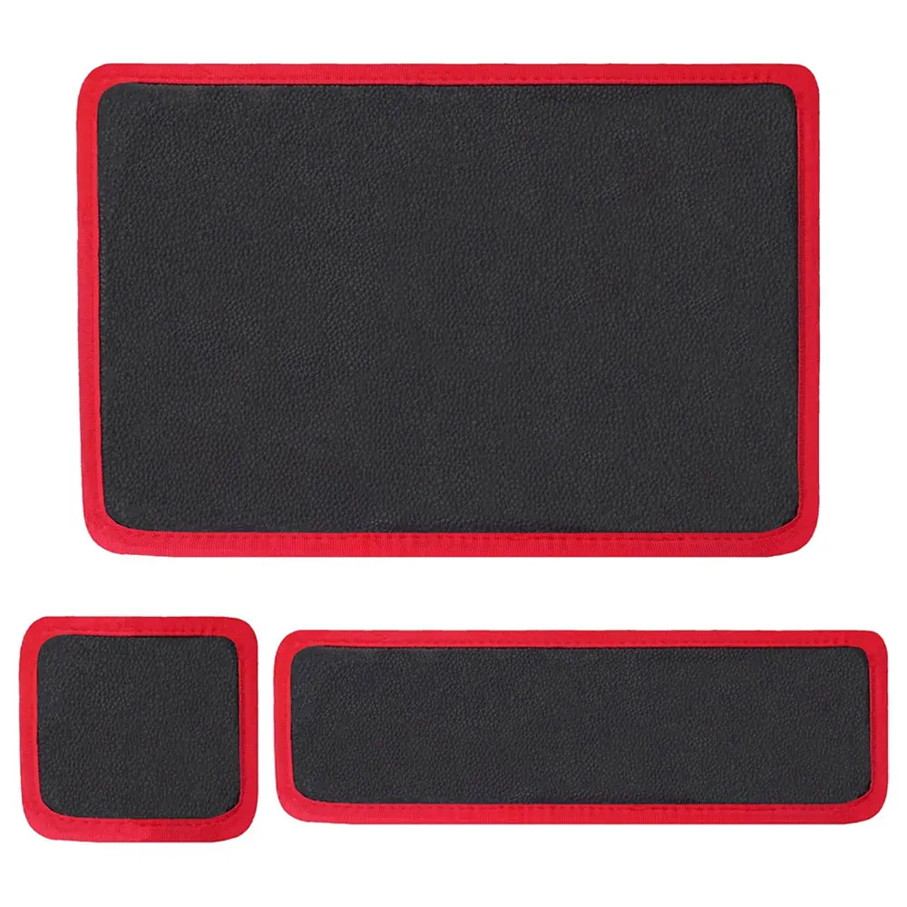 3Pcs Magnetic Tool Mat Set, Flexible Non-Slip Tool Tray Pads for Screws Nuts Wrenches, Auto Repair Garage Toolbox
3Pcs Magnetic Tool Mat Set, Flexible Non-Slip Tool Tray Pads for Screws Nuts Wrenches, Auto Repair Garage Toolbox