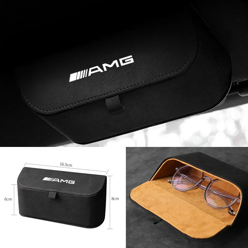 Suede Car Sun Visor Glasses Box Car Badge Sunglasses Clips Glasses Box For Mercedes Benz AMG W177 W176 X166 X167 C257 C218 X253
Suede Car Sun Visor Glasses Box Car Badge Sunglasses Clips Glasses Box For Mercedes Benz AMG W177 W176 X166 X167 C257 C218 X253