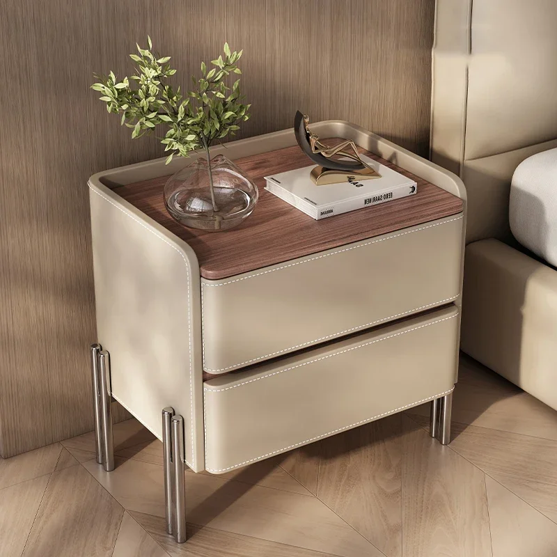 Unique Modern Bedside Table Simple Style Luxury Trendy Glamour Night Table Elegant Nordic Mesitas De Noche Bedroom Furniture 
Unique Modern Bedside Table Simple Style Luxury Trendy Glamour Night Table Elegant Nordic Mesitas De Noche Bedroom Furniture